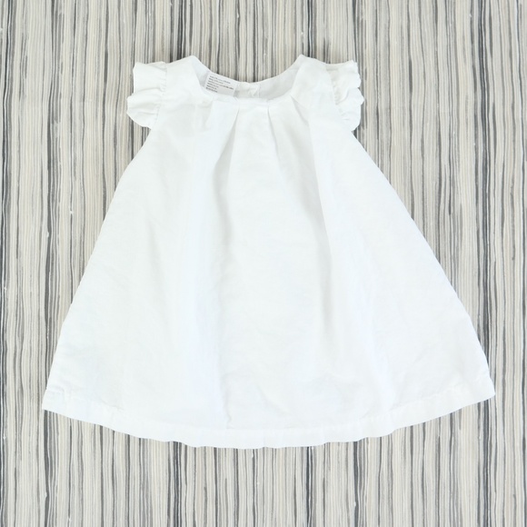 BEBA BEAN linen dress, girl's size 6-12M - Picture 1 of 4